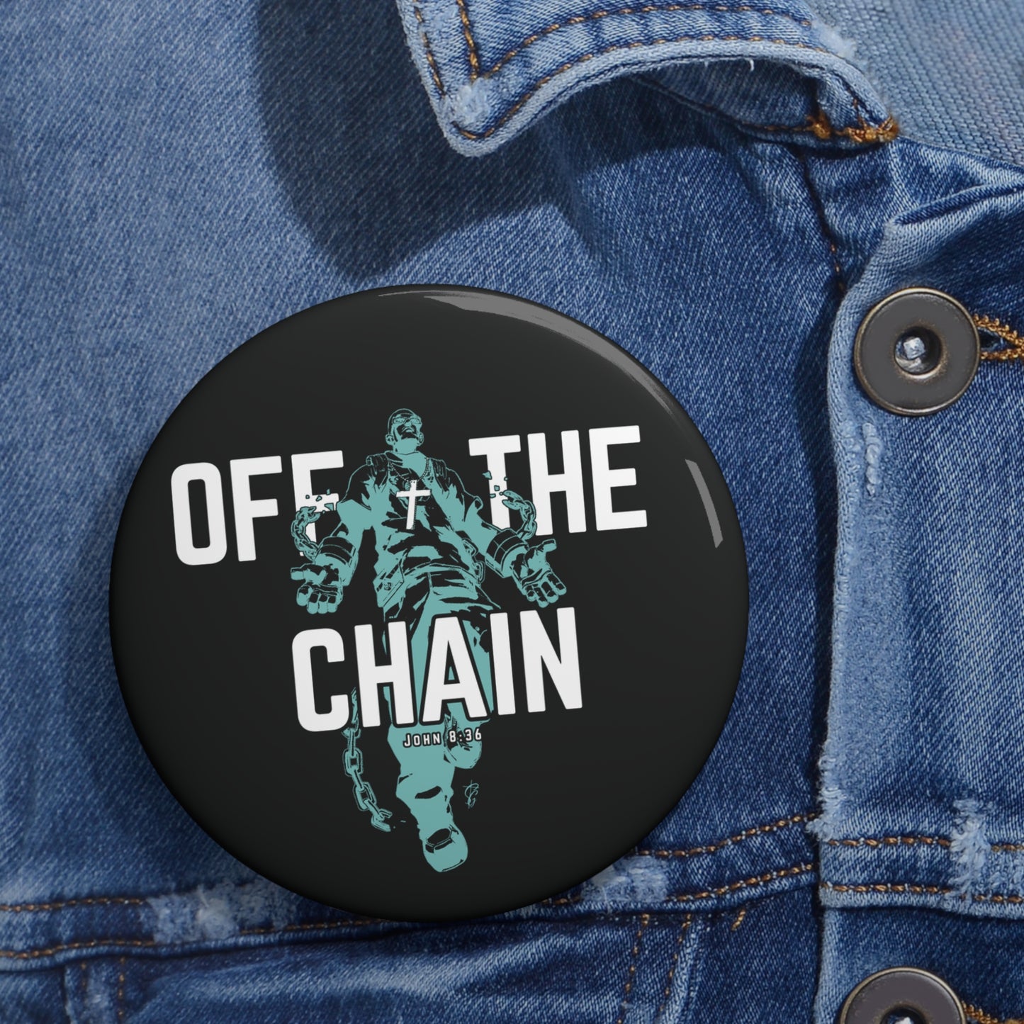 Off the Chain Pin Button