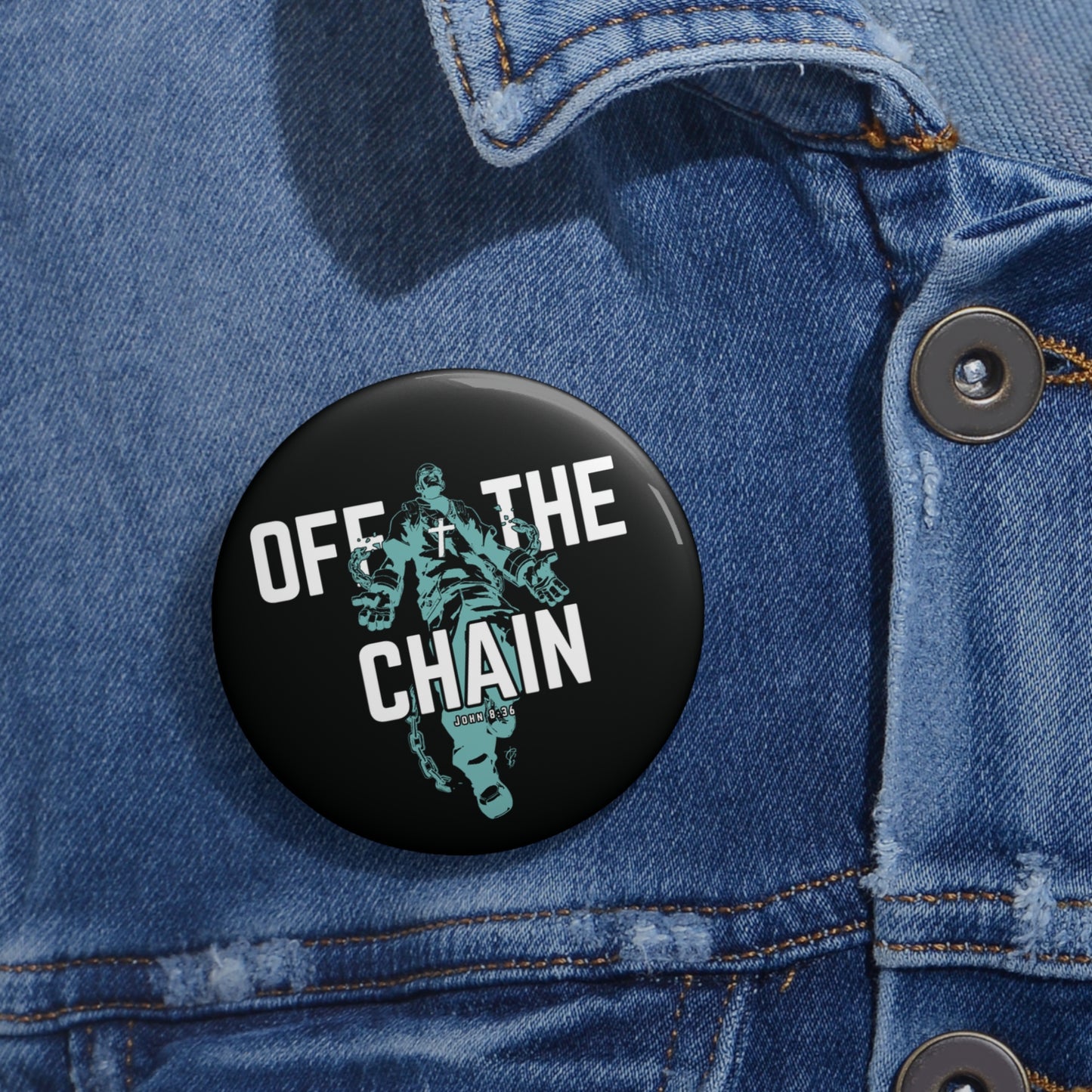 Off the Chain Pin Button
