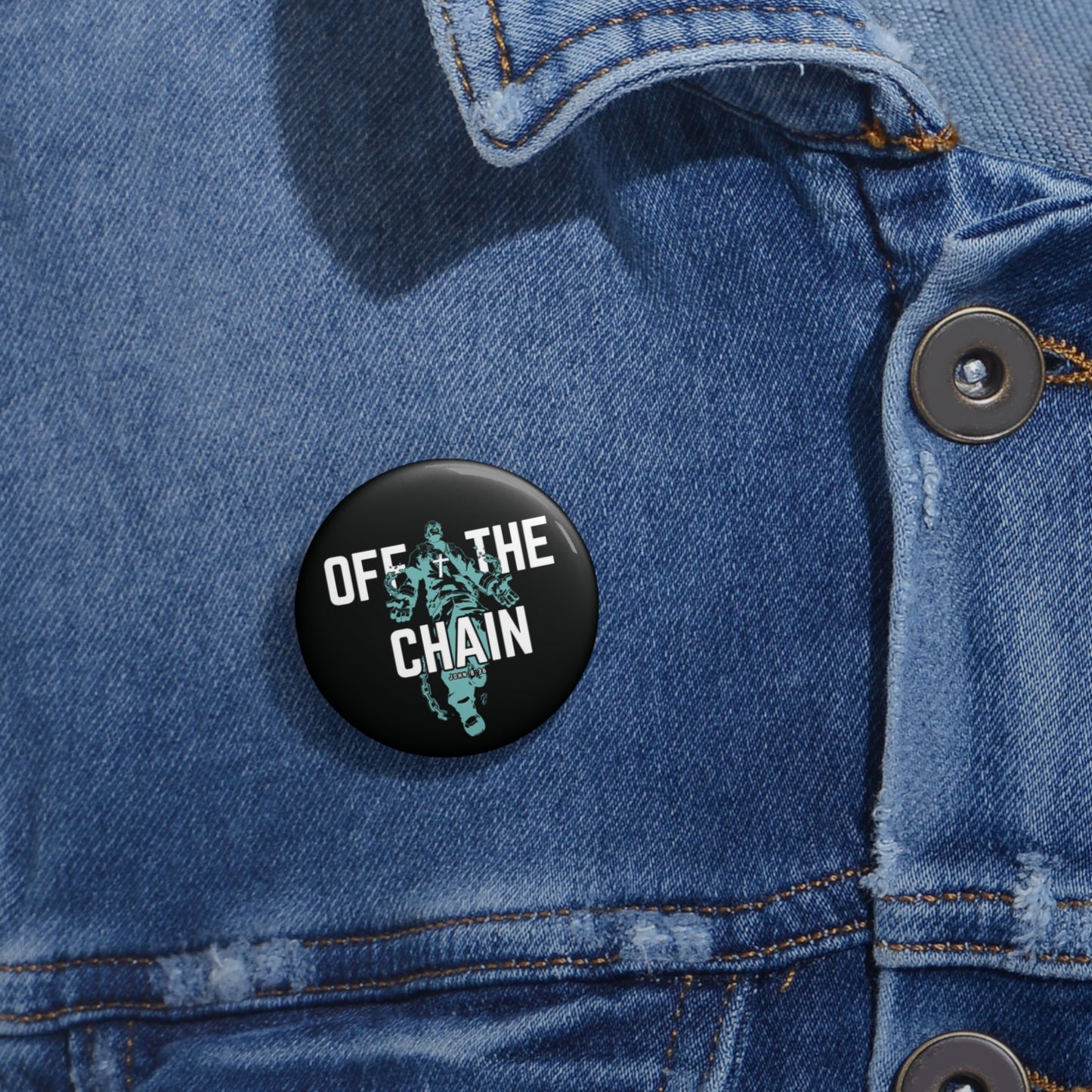 Off the Chain Pin Button